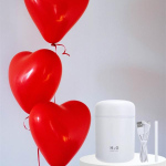 Sevgiliye Hediye Led Işıklı Hava Nemlendirici USB Şarjlı Sevgiliye Özel