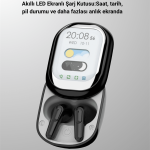 Şık, Akıllı ve Güçlü: LED Ekranlı Kablosuz Kulaklık Seti