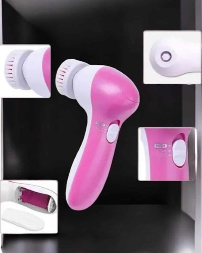 Taşınabilir Yüz Temizleme Cihazı Masaj, Peeling, Temizlik 5 Başlıklı