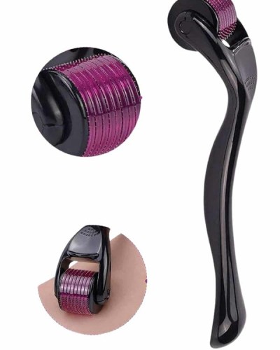 Titanyum Uçlu Derma Roller 540 İğneli 1 mm Gözenek Azaltıcı Akne İzlerine Uygun