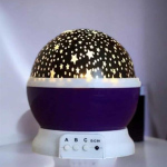 Yıldızlı Gökyüzü Projeksiyon Gece Lambası Hareketli Işık Şovu