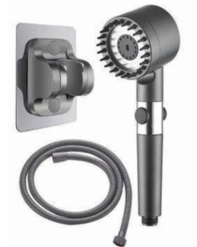 Yüksek Performanslı Masaj Etkili Su Tasarruflu Duş Başlığı Krom Kaplama Uzun Ömürlü