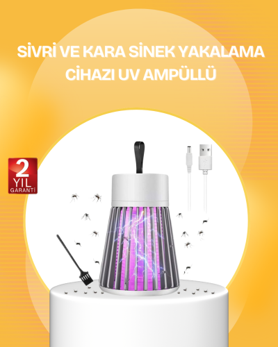 Sessiz ve Güvenli Sivrisinek Kovucu Lamba