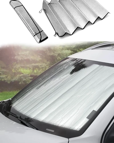 Katlanabilir Oto Ön Cam Güneş Koruma Isı Yalıtımlı Peugeot 3008 Nissan Qashqai Honda Civic Volkswagen Passat