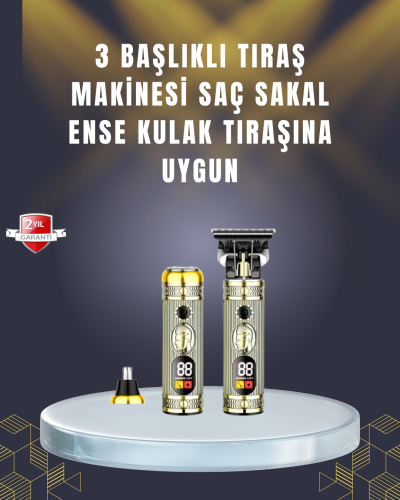 Sıfır Boşluk T Bıçaklı Erkek Bakım Seti – Çok Başlıklı