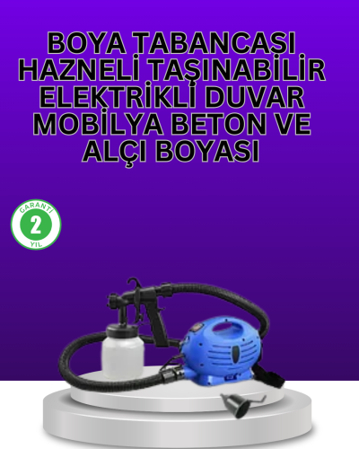 Yüksek Basınçlı Boya Tabancası Ev ve Atölye Tipi