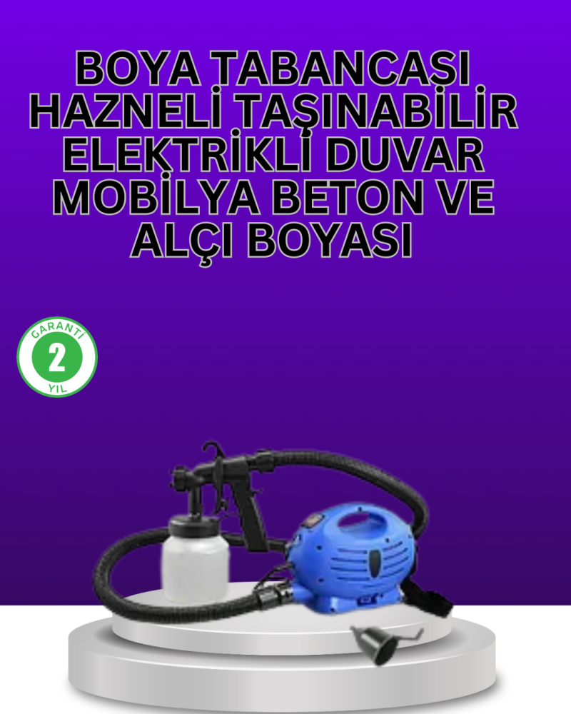 Yüksek Basınçlı Boya Tabancası Ev ve Atölye Tipi