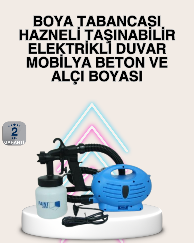 Ayarlanabilir Nozullu Boya Püskürtme Cihazı