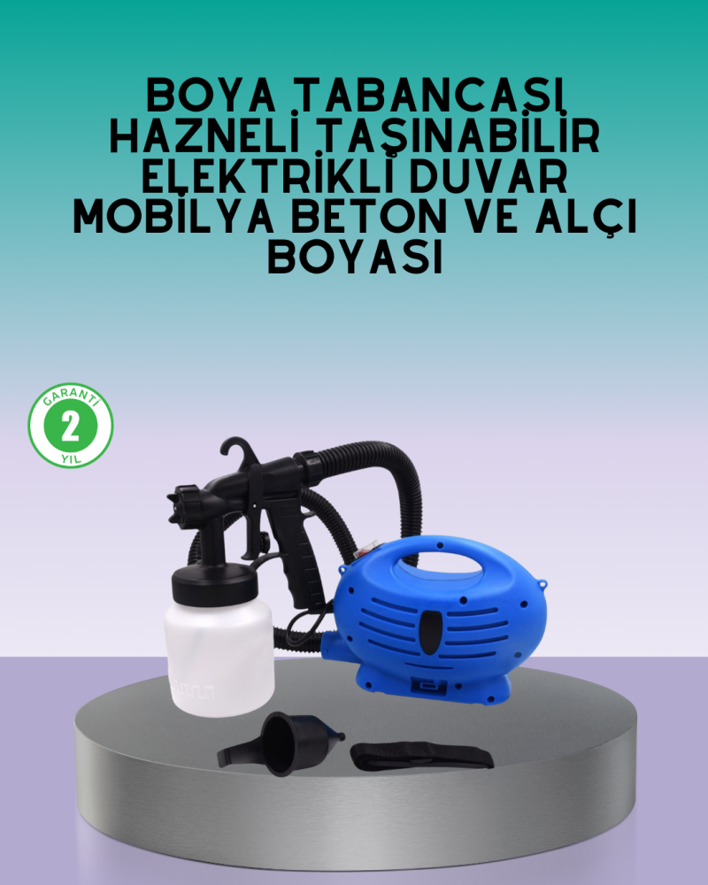 Duvar ve Mobilya Boyama İçin Boya Püskürtme Tabancası