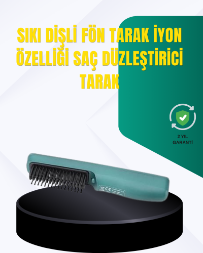 Taşınabilir Saç Düzleştirici Tarak – Termostat Kontrollü
