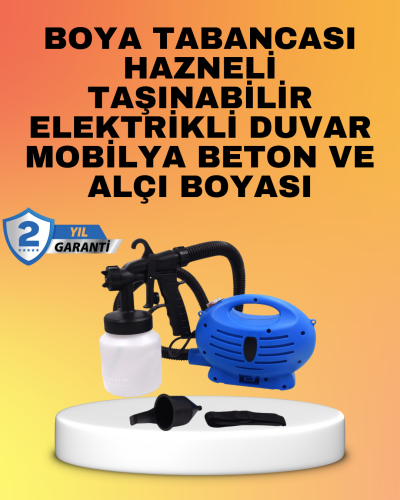 Hafif ve Taşınabilir Elektrikli Boya Makinesi