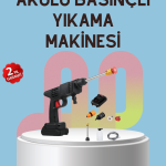 Yüksek Basınçlı Şarjlı Yıkama Tabancası Su Tabancası Hortumlu