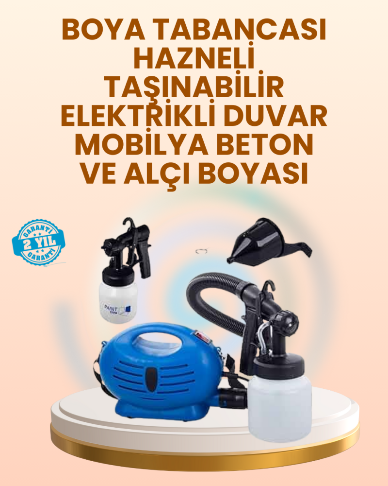 Hızlı Kurulumlu Boya Püskürtme Sistemi