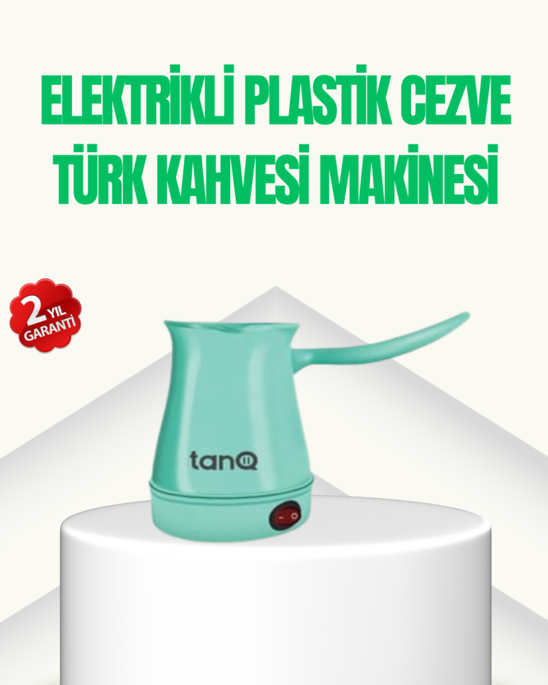 TanQ Elektrikli Türk Kahvesi Makinesi 4 Fincan Kapasiteli