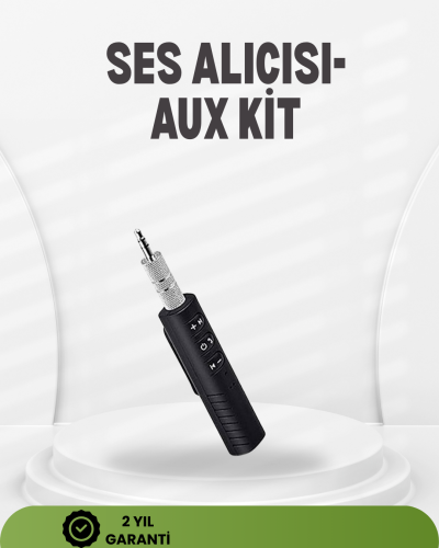 Kablosuz Ses Çözümü – 3.5mm Jaklı Bluetooth Müzik Alıcısı