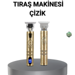 Kablosuz Şarjlı Profesyonel Tıraş Makinesi – 1800 mAh Lityum Pil