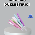 Mini Seramik Saç Düzleştirici – Kompakt Boy, 180°C Hızlı Isınma, Seyahat Tipi