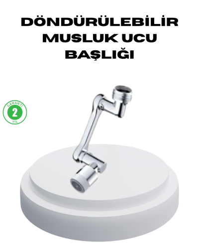 Dönebilir Musluk Başlığı – Lavabo Temizliği ve El-Yüz Yıkamada Maksimum Rahatlık