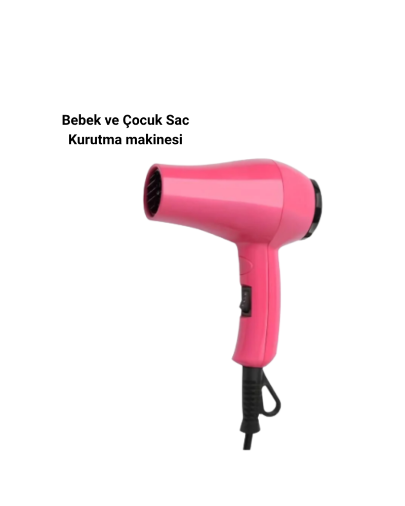 Çocuklara Özel Mini Fön Makinesi