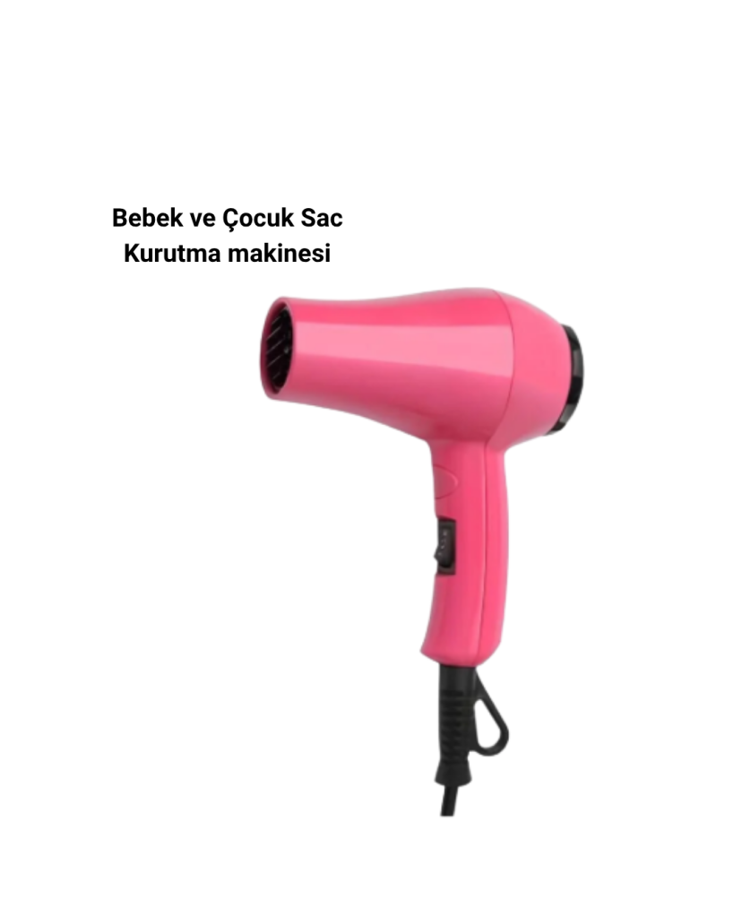 Çocuklara Özel Mini Fön Makinesi