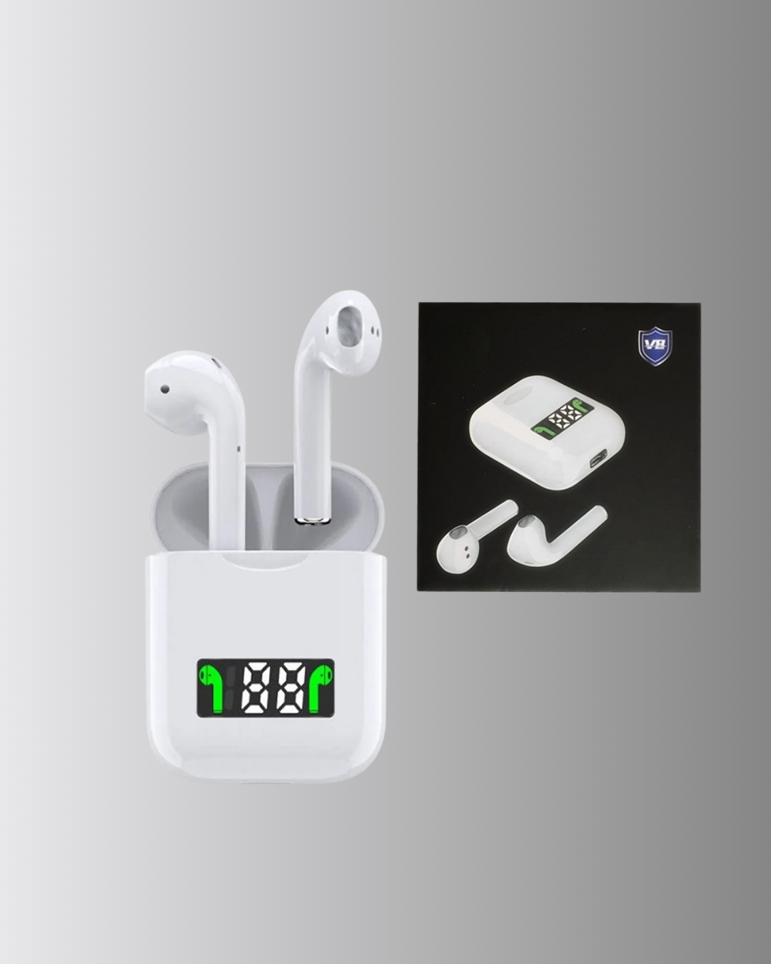 Bluetooth 5.0 Kablosuz Kulaklık – LED Şarj Göstergesi, Dokunmatik Kontrol ve Suya Dayanıklı Tasarım - Görsel 2
