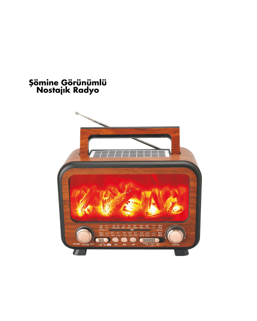 Alev Efektli Bluetooth Hoparlör