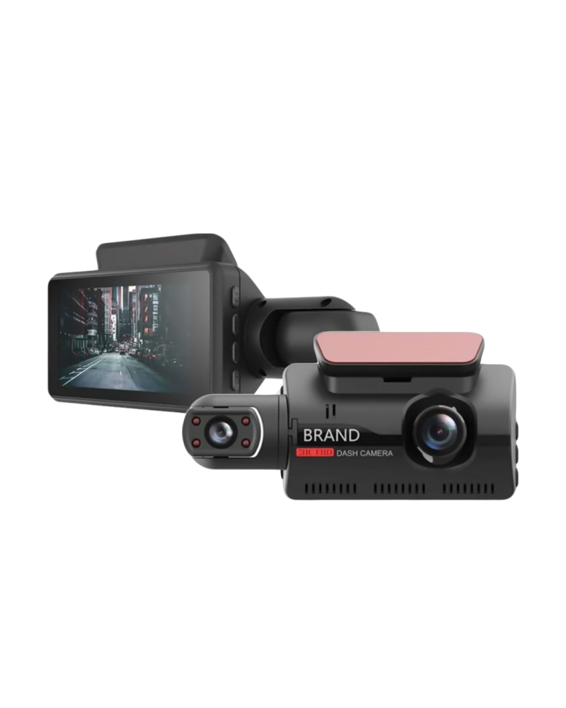 3 inç IPS Ekranlı Full HD Araç Kamerası – WiFi, Gece Görüş ve Hareket Algılama Özellikli Dashcam