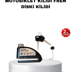 110 dB Alarmlı Disk Fren Kilidi Su Geçirmez Çelik Gövde Motosiklet Güvenlik