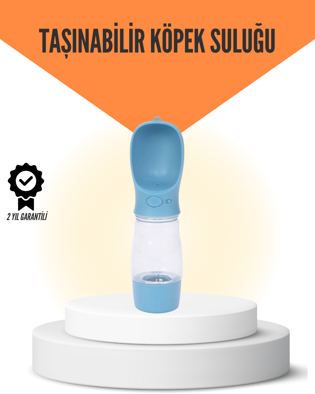 Sızdırmaz Kilit Sistemli Mama ve Su Taşıma Şişesi Gezi İçin Uygun