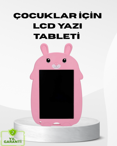 Çocuklar İçin LCD Yazı Tableti Hafif Ekran Kilitli Çizim ve Eğitim Tableti