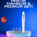 Taşınabilir Profesyonel Elektrikli Tırnak Matkap Seti – Sessiz, Güçlü ve Dayanıklı