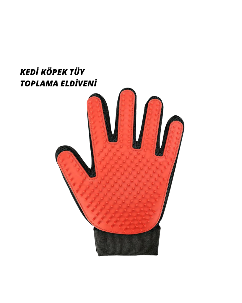 Kedi ve Köpek Tüy Toplama Masaj Eldiveni
