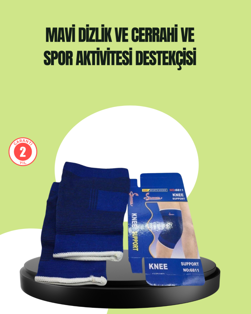 Spor İçin Diz Destek Bandı Anti Kayma Yapısı