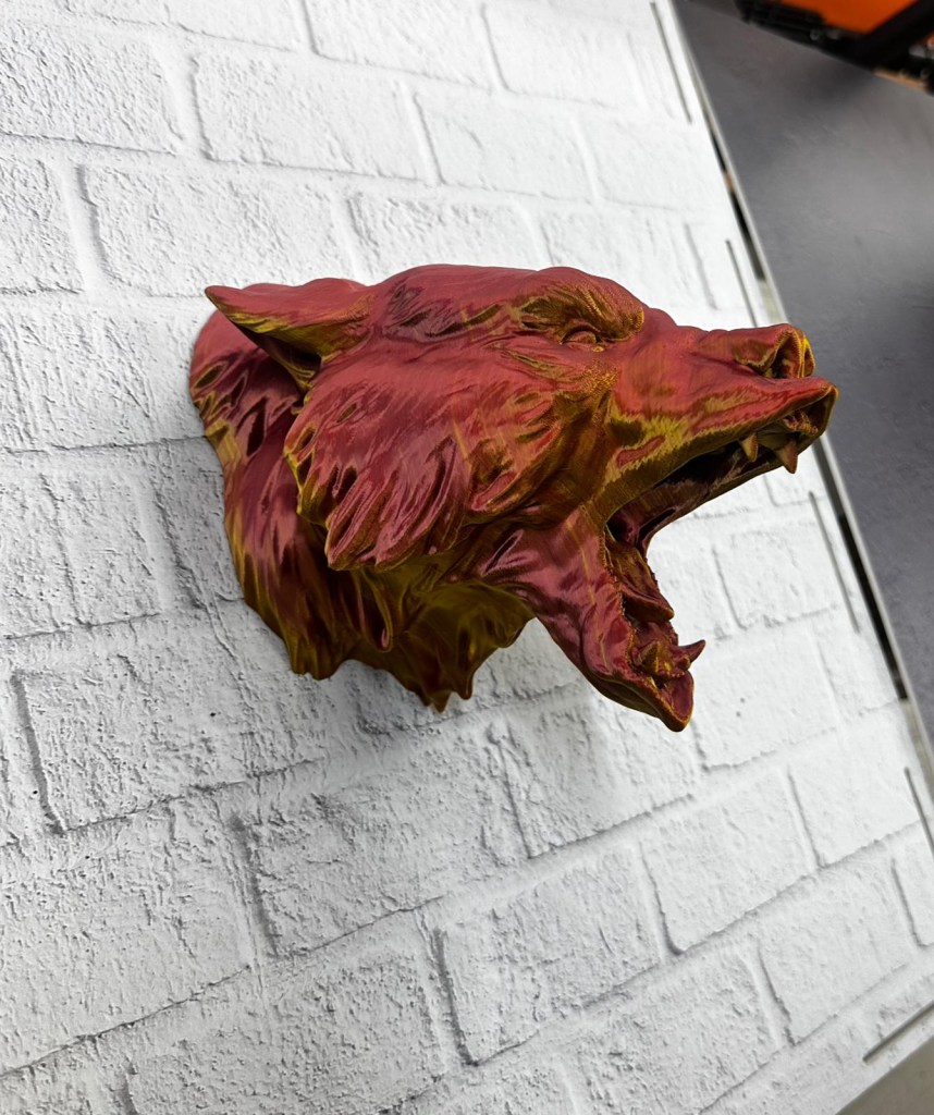 3D Jaguar Figürü Duvar Süsü