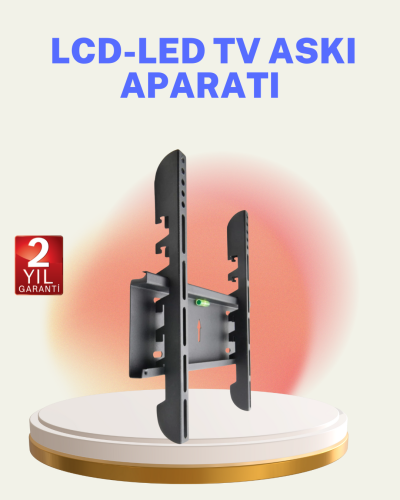 32 İnç LED TV Duvar Askı Aparatı Dayanıklı Metal Kolay Montaj
