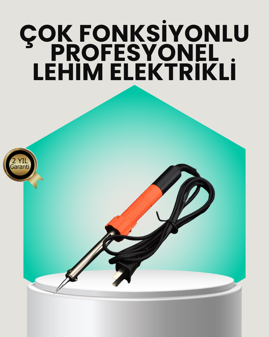 Isıya Dayanıklı Ergonomik Saplı Elektronik Lehimleme Havyası
