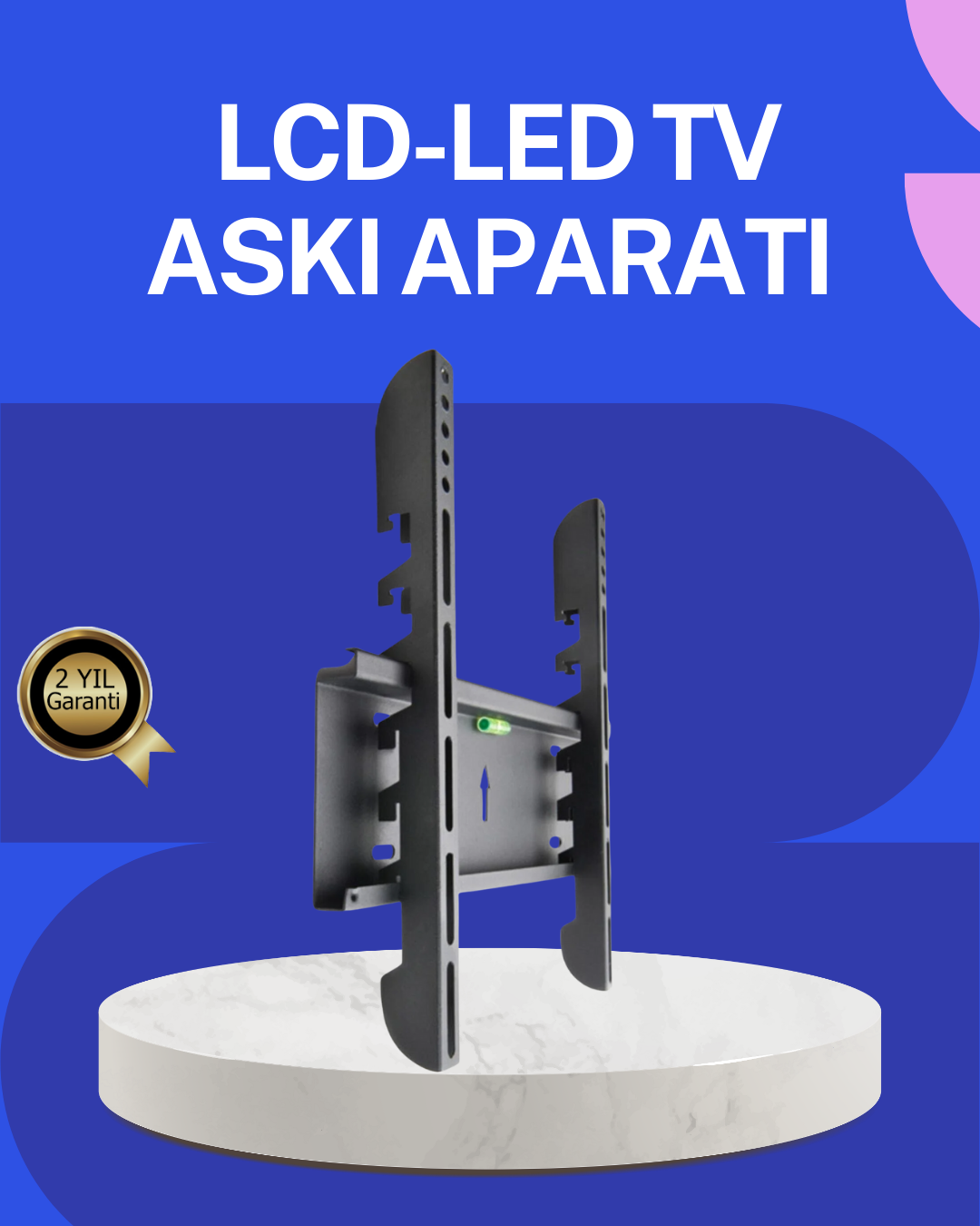 32” LED TV Askı Aparatı Güçlü Taşıma Kapasitesi 2 Yıl Garantili