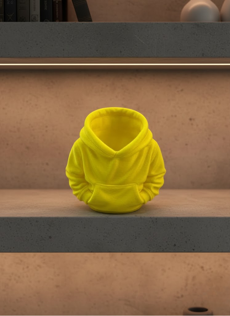 HOODİE KALEMLİK SARI