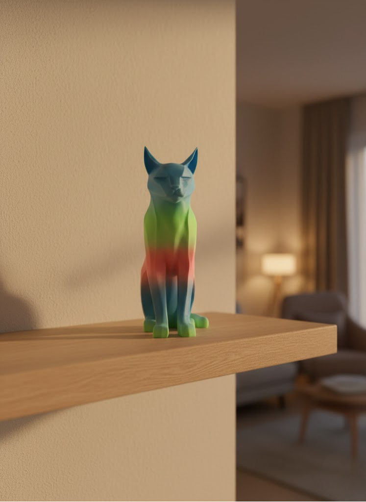 AÇIK RAİNBOW KEDİ