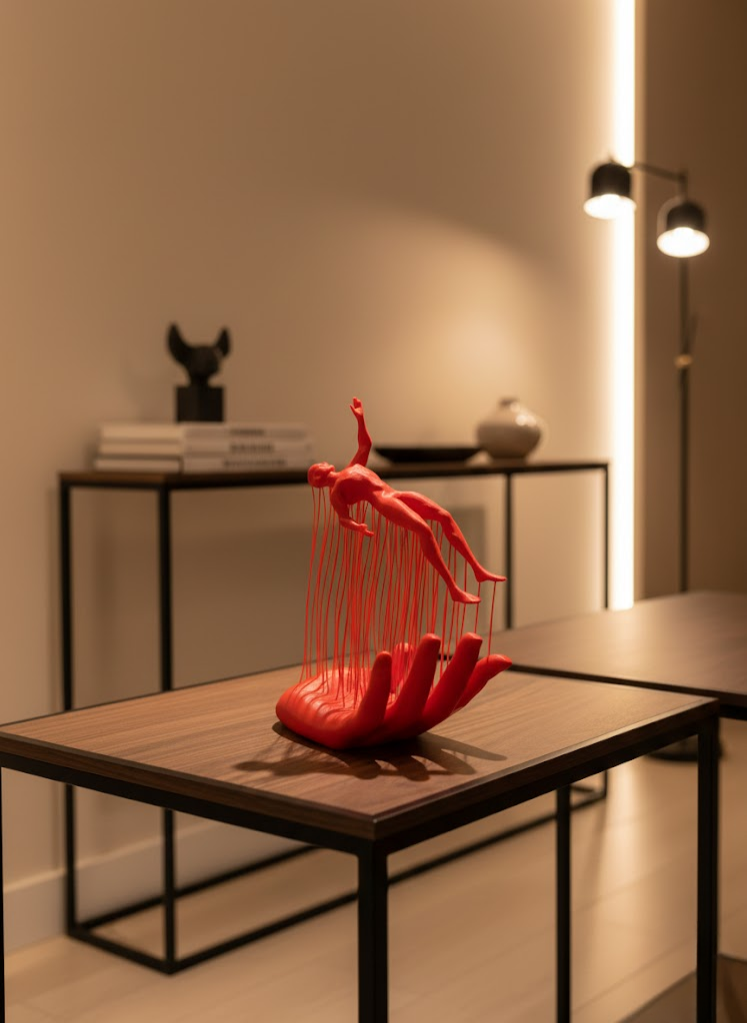 EL İNSAN FİGÜRÜ KIRMIZI