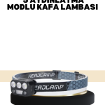 Kamp ve Trekking İçin Sensörlü LED Kafa Lambası