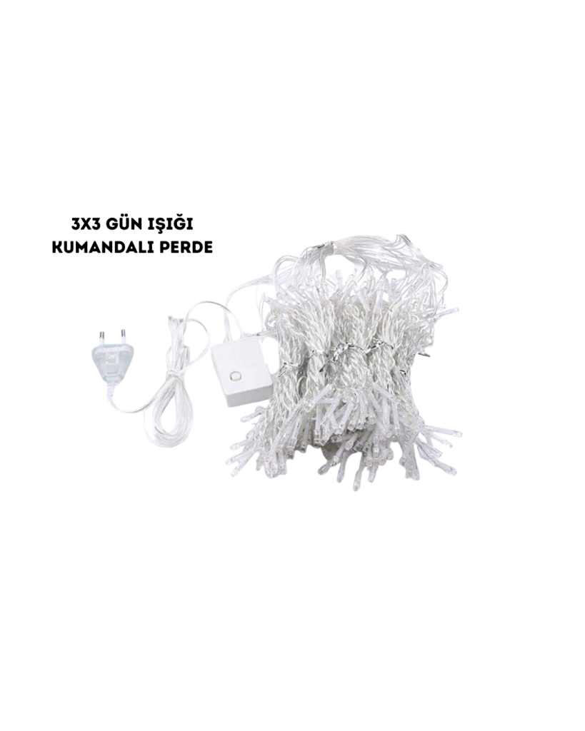 3X3 GÜNIŞIĞI KUMANDALI PERDE