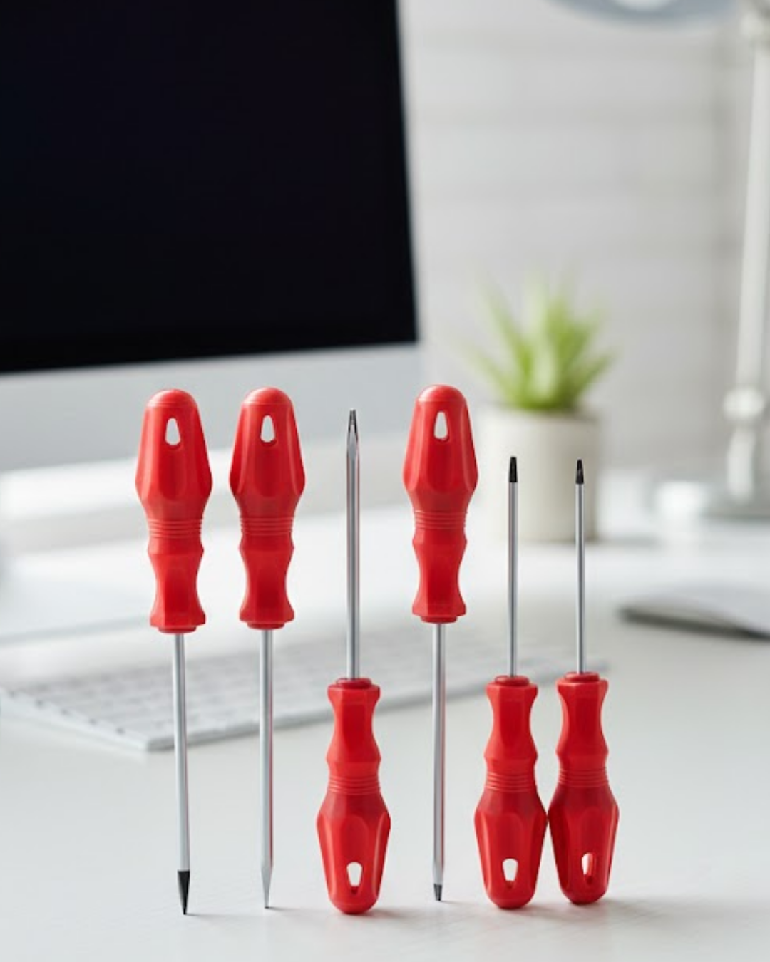 7li Tornavida Seti Düz ve Yıldız Uçlu Çok Amaçlı Kullanım