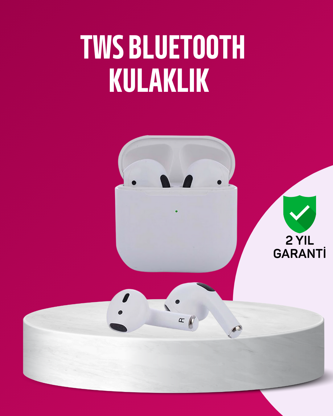 iPhone 11 Pro 12 Pro 13 Pro 14 Pro 15 Pro Uyumlu Gürültü Önleyici Kablosuz Kulaklık