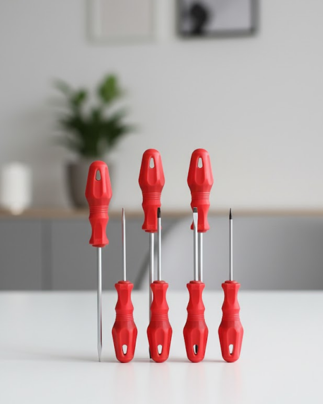 Ev ve Atölye Kullanımına Uygun 7 Parça Tornavida Seti