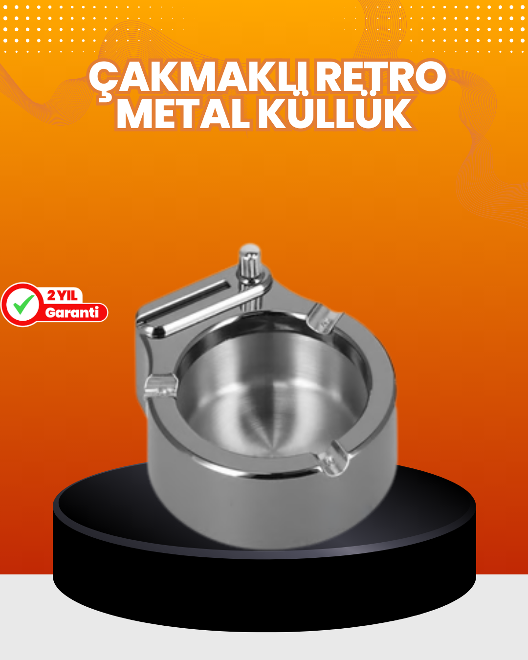 Küllük ve Çakmak Birleşik Set Paslanmaz Çelik Gövde