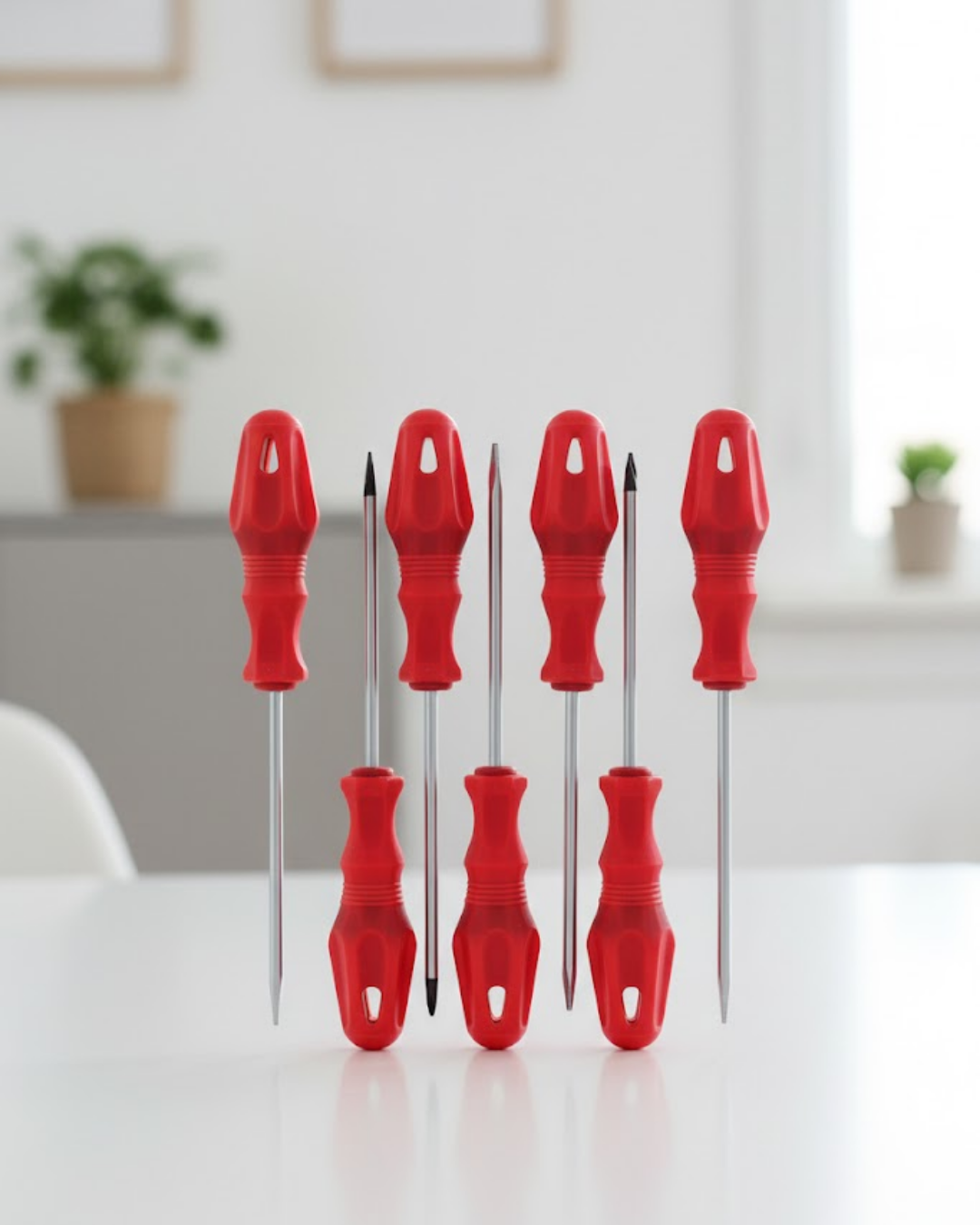 Çeşitli Vidalama İşleri İçin 7li Tornavida Takımı