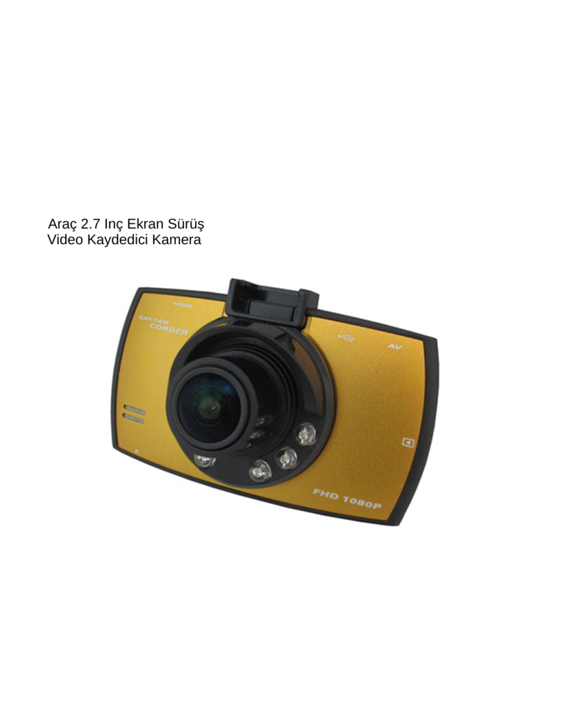 CAMCORDER ARAÇ KAMERA