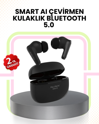 Akıllı Çeviri Destekli Bluetooth Kulaklık Profesyonel Ses Deneyimi