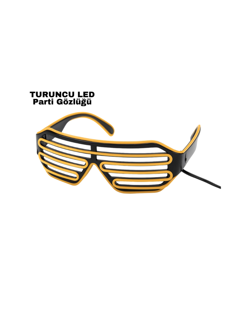 NEON GÖZLÜK TURUNCU